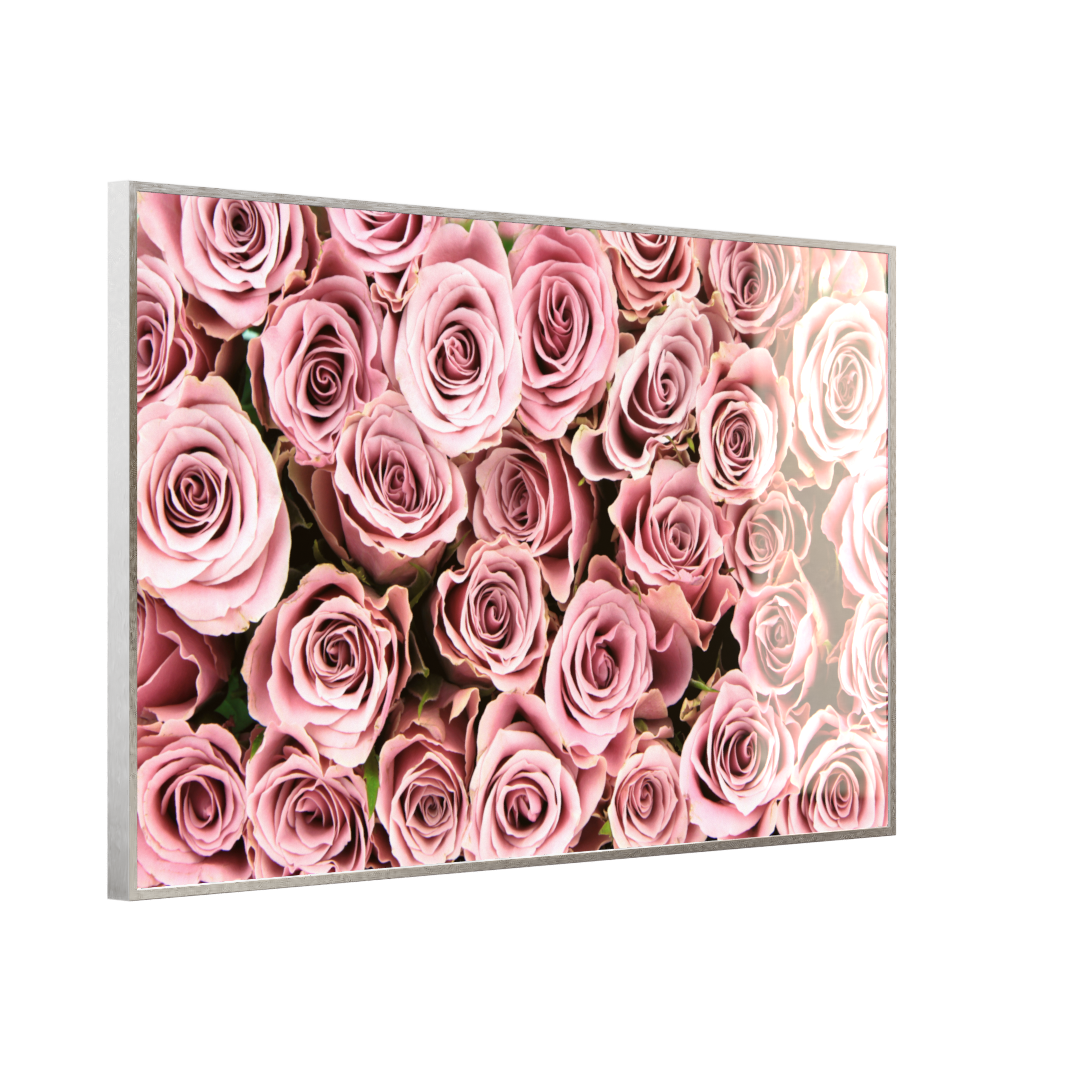 Deko Glas Wandbild Motiv 021 Rosenstrauß