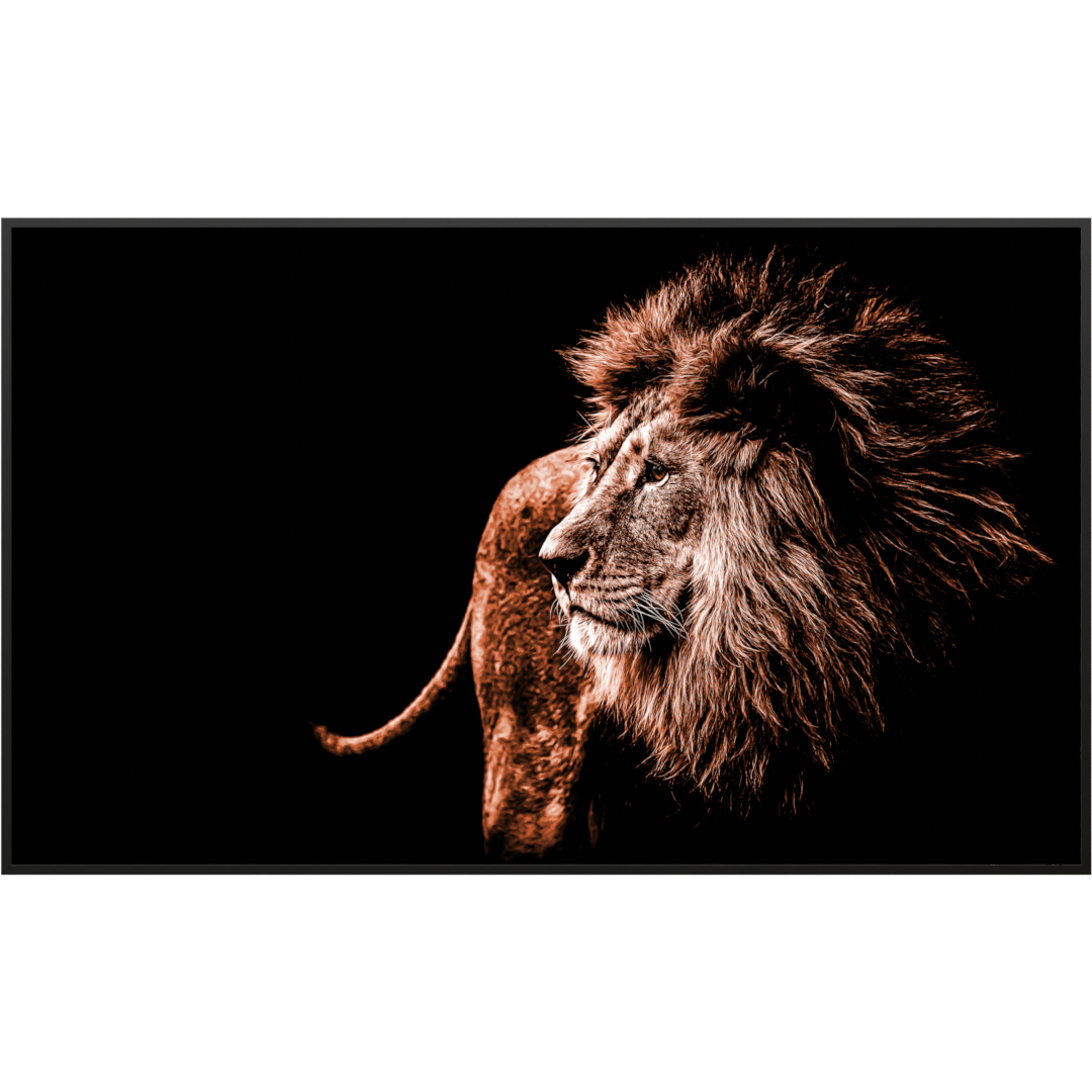 Deko Glas Wandbild Motiv 022 Löwe