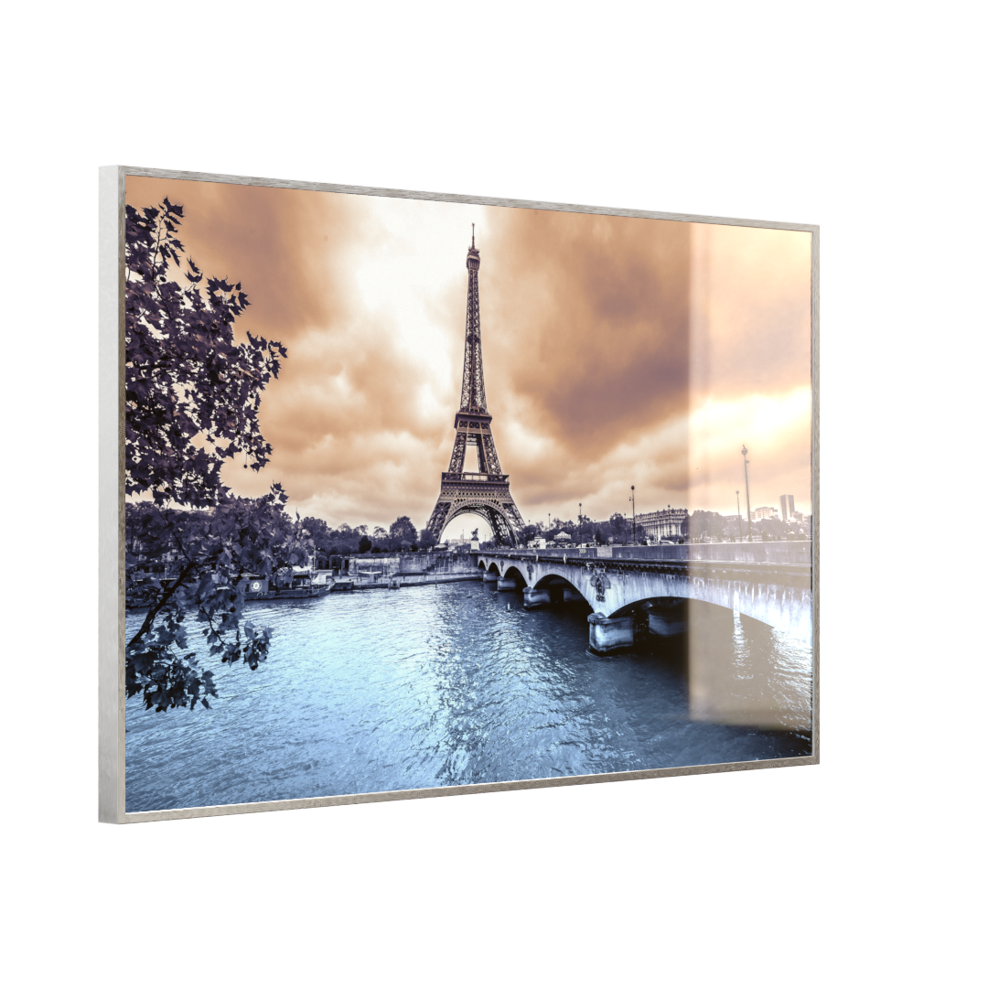 Deko Glas Wandbild Motiv 027 Eiffelturm