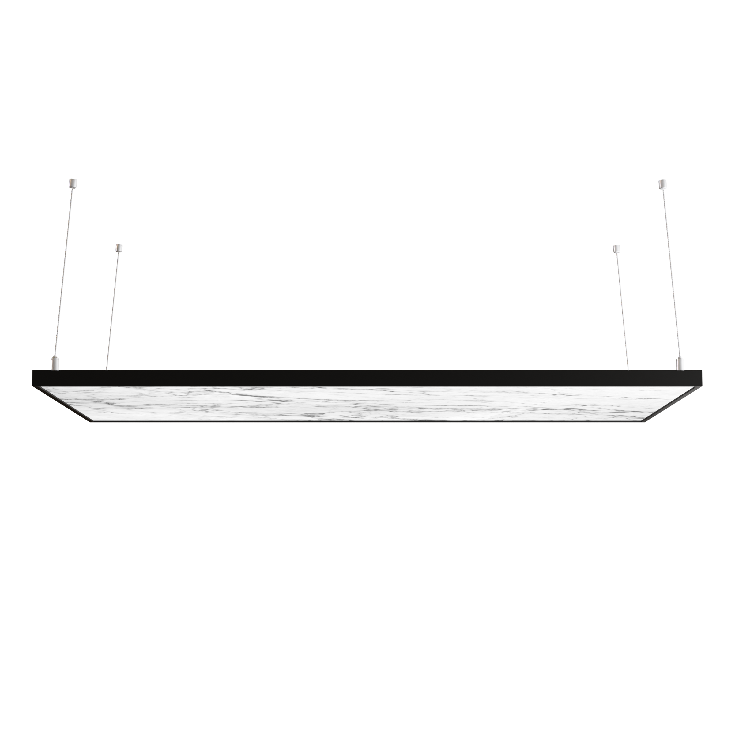 STEINFELD Decken Infrarotheizung 350-1200W Motiv 068 Marmor Weiß