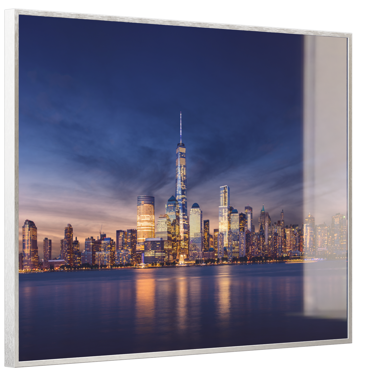 Deko Glas Wandbild Motiv 011 New York Tower One