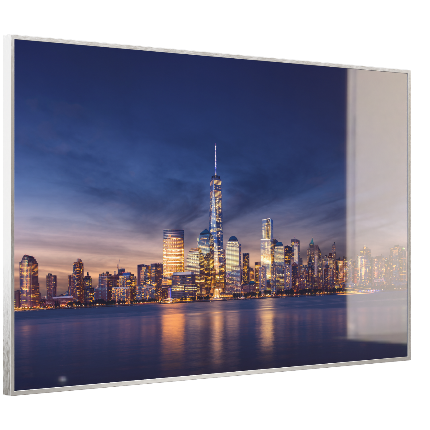 STEINFELD Deko Glas Wandbild Motiv 011 New York Tower One