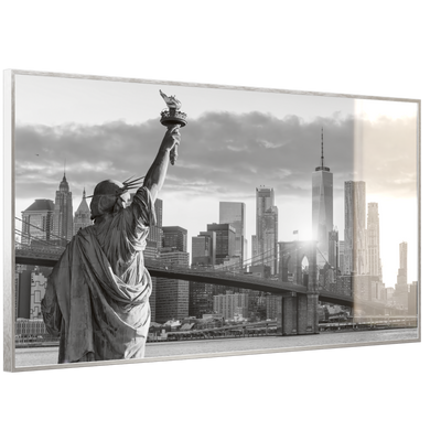 STEINFELD Deko Glas Wandbild Motiv 014 New York Freiheitsstatue