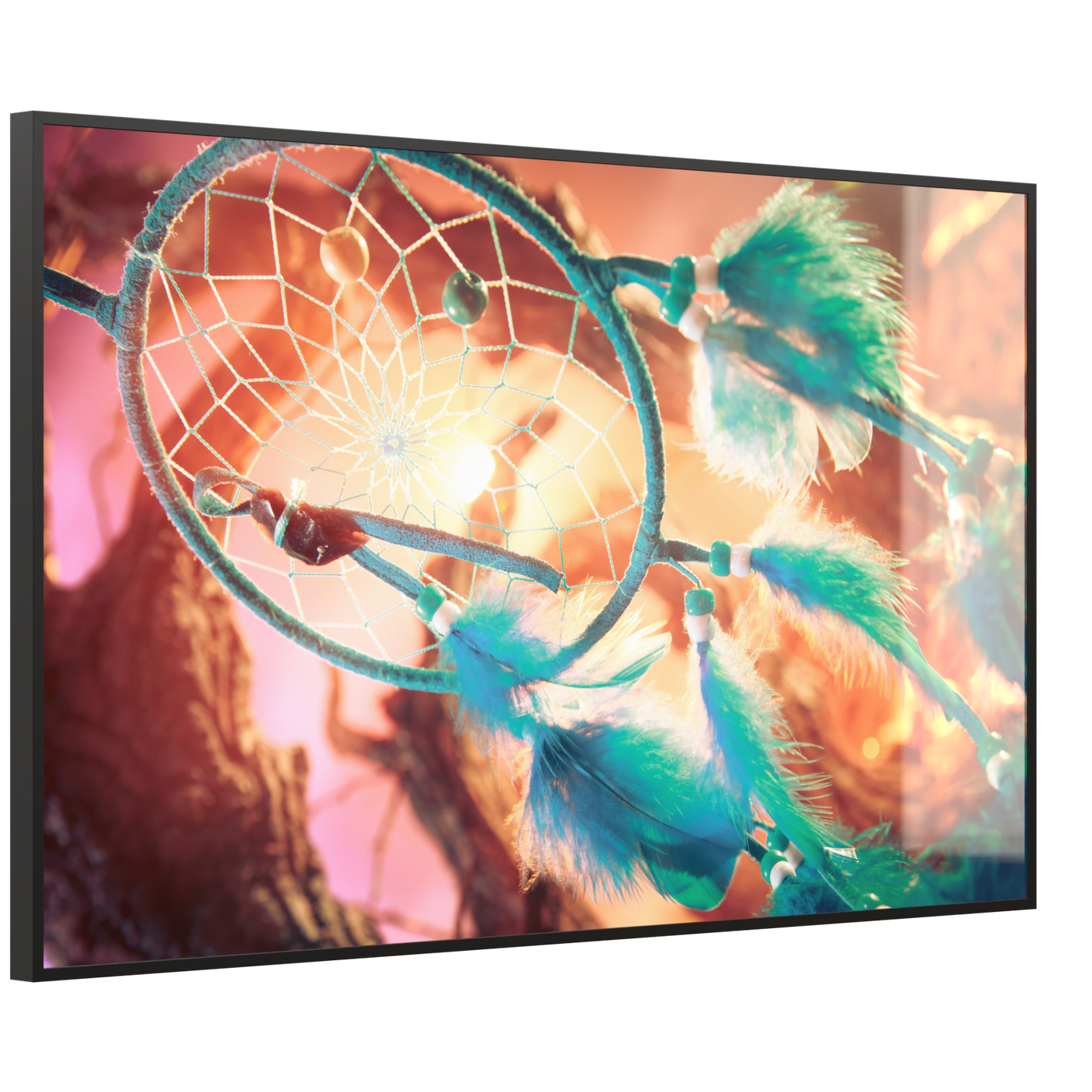 STEINFELD Deko Glas Wandbild Motiv 015 Traumfänger
