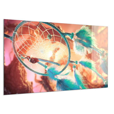 STEINFELD Deko Glas Wandbild Motiv 015 Traumfänger