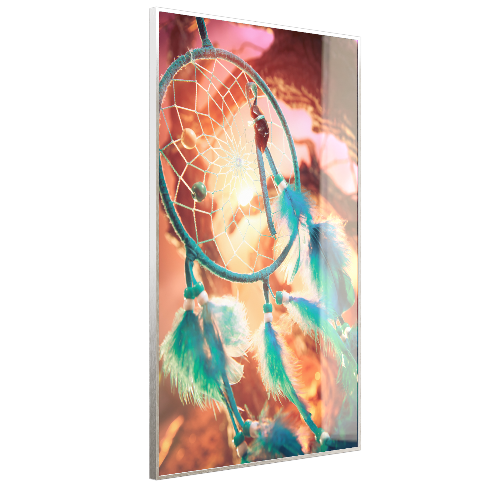 Deko Glas Wandbild Motiv 015H Traumfänger