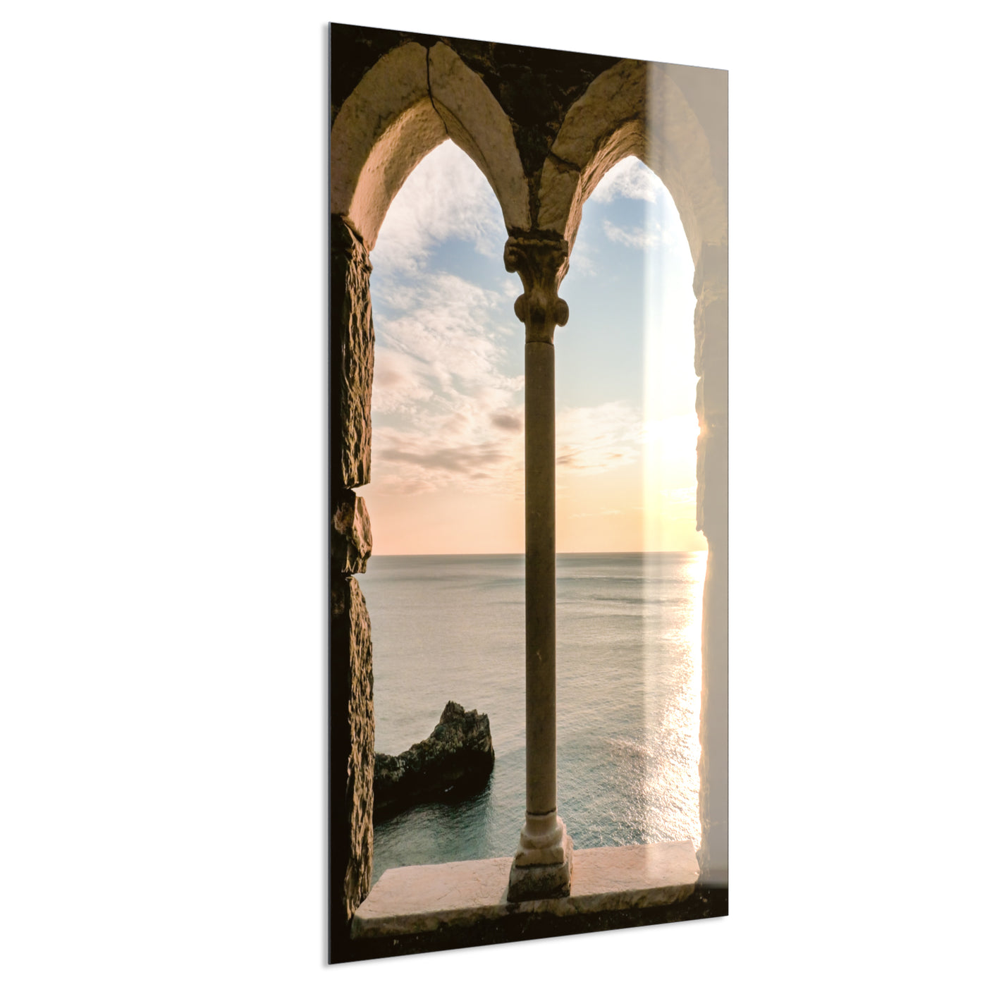 STEINFELD Deko Glas Wandbild Motiv 016H Fenster