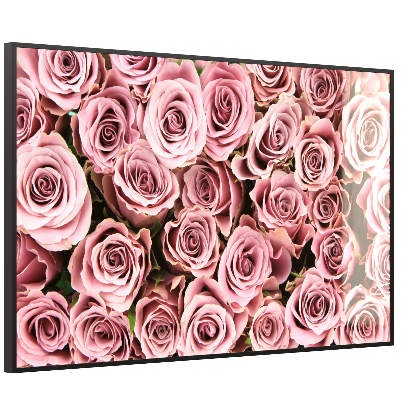 Deko Glas Wandbild Motiv 021 Rosenstrauß