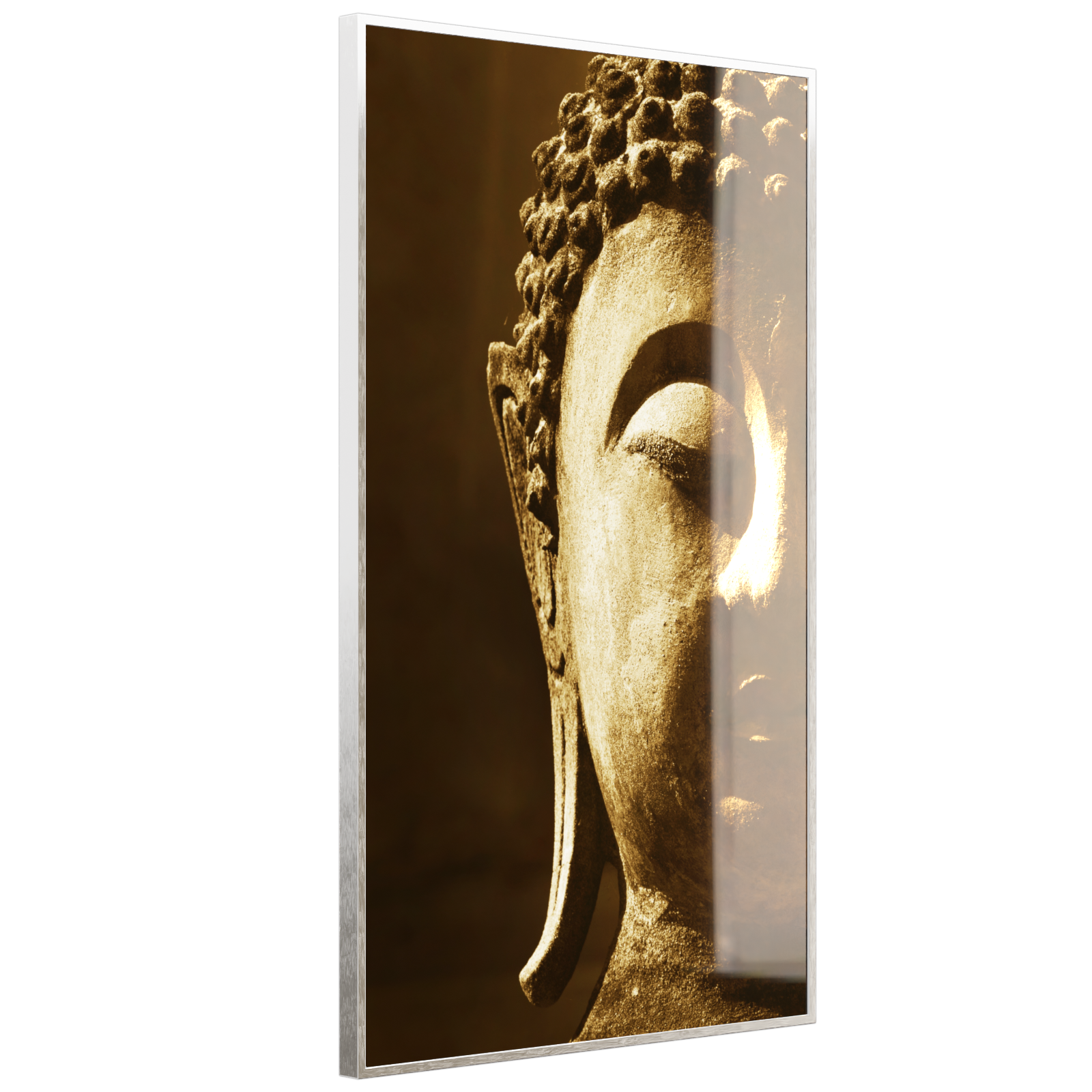 Deko Glas Wandbild Motiv 025H Buddha