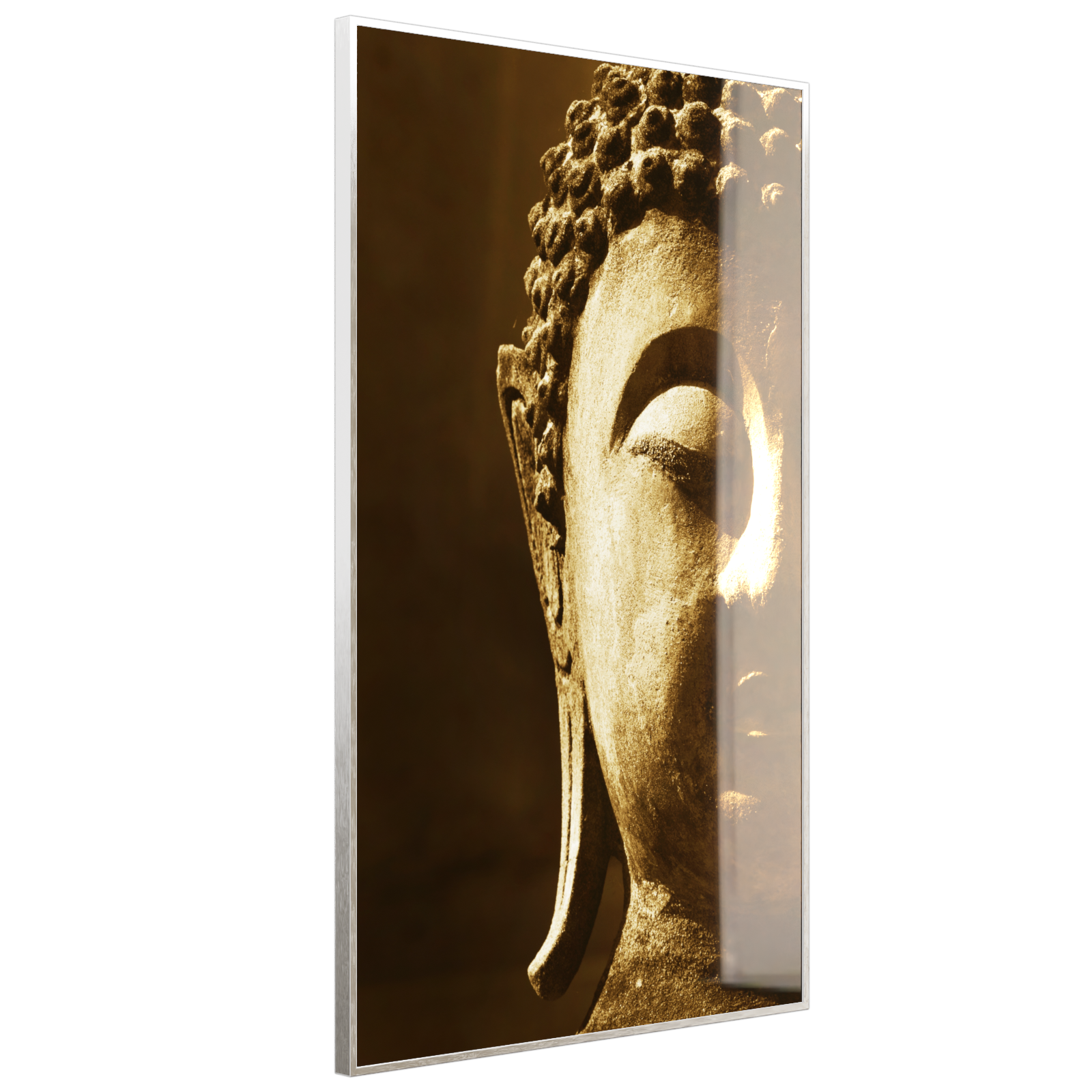 Deko Glas Wandbild Motiv 025H Buddha