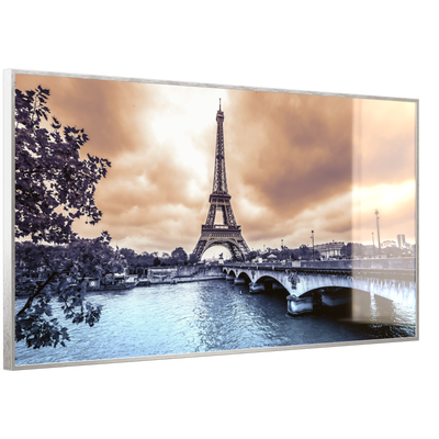 STEINFELD Deko Glas Wandbild Motiv 027 Eiffelturm