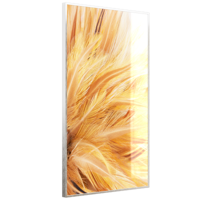 STEINFELD Deko Glas Wandbild Motiv 028H Federn
