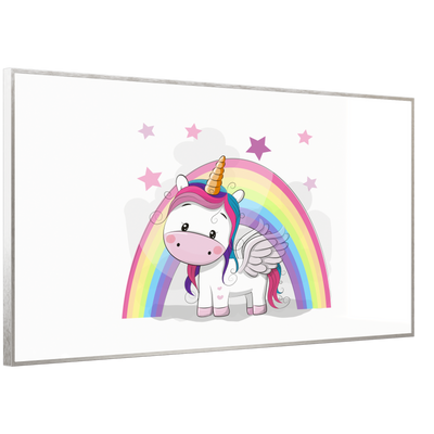 STEINFELD Deko Glas Wandbild Motiv 029 Einhorn