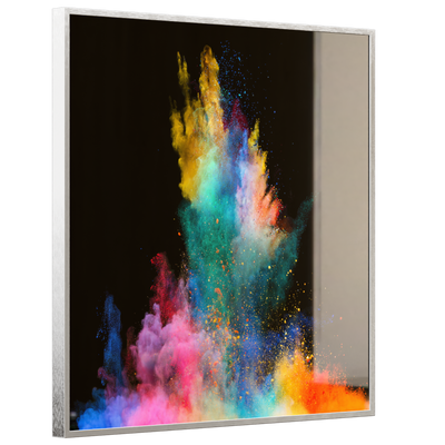 STEINFELD Deko Glas Wandbild Motiv 030 Farbexplosion