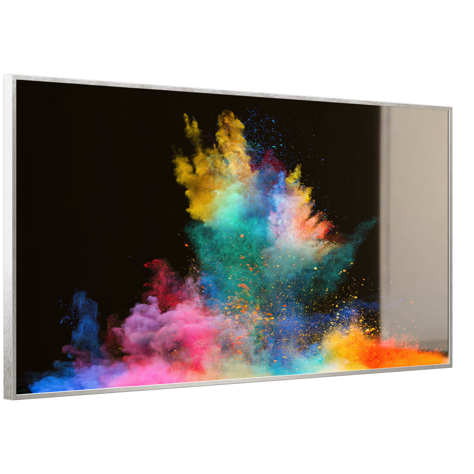 Deko Glas Wandbild Motiv 030 Farbexplosion