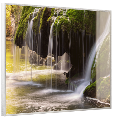 STEINFELD Deko Glas Wandbild Motiv 003 Wasserfall