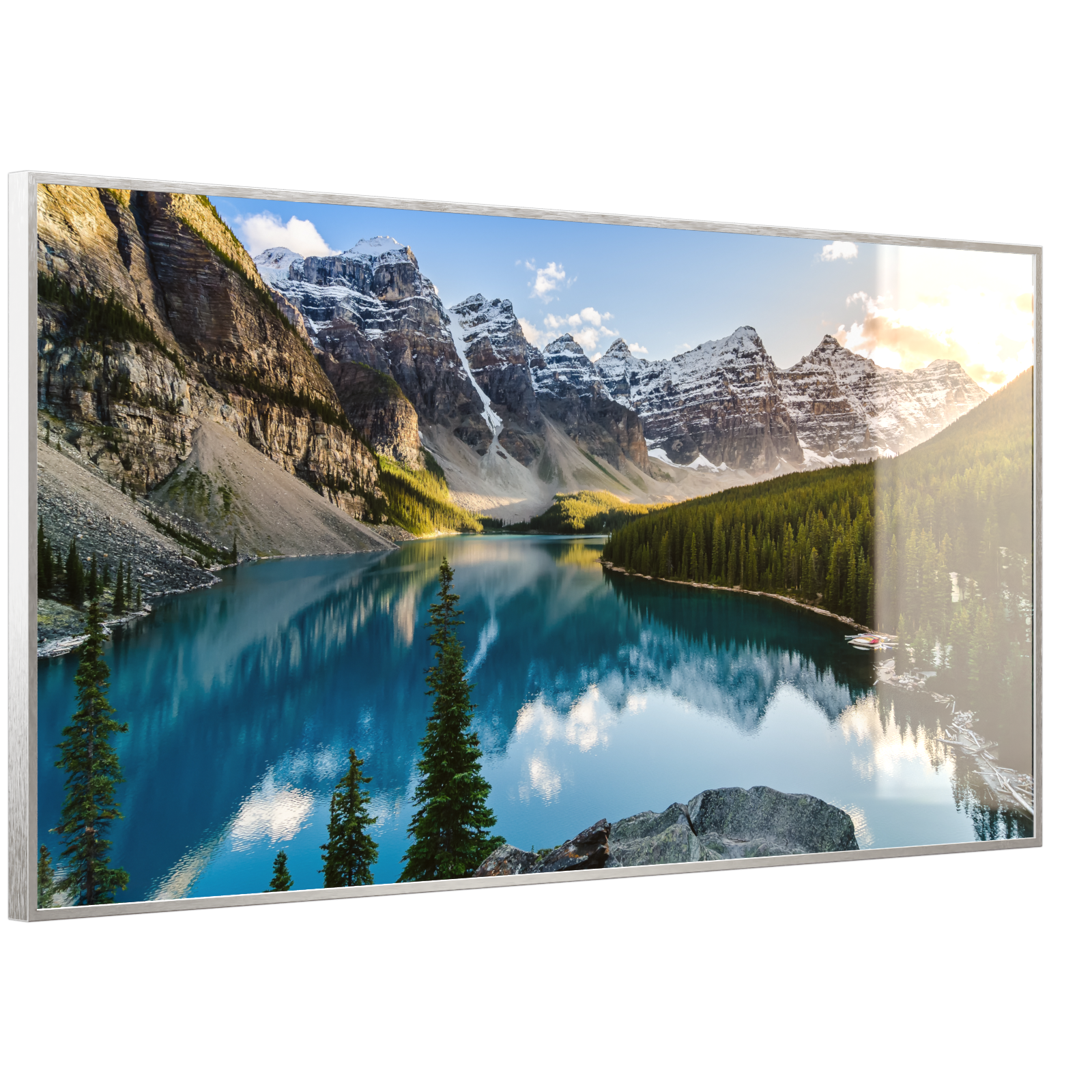 Deko Glas Wandbild Motiv 040 Rocky Mountains