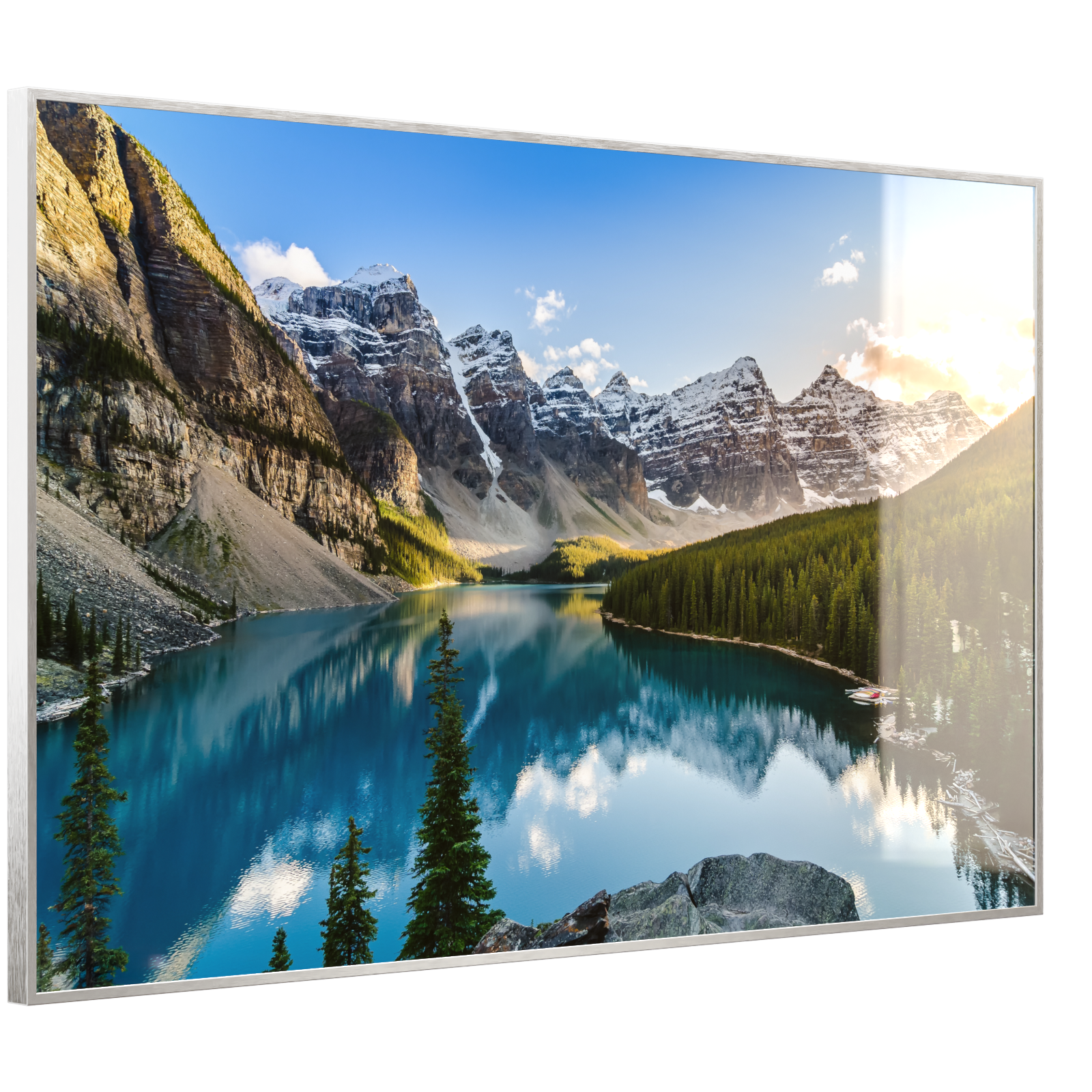 Deko Glas Wandbild Motiv 040 Rocky Mountains