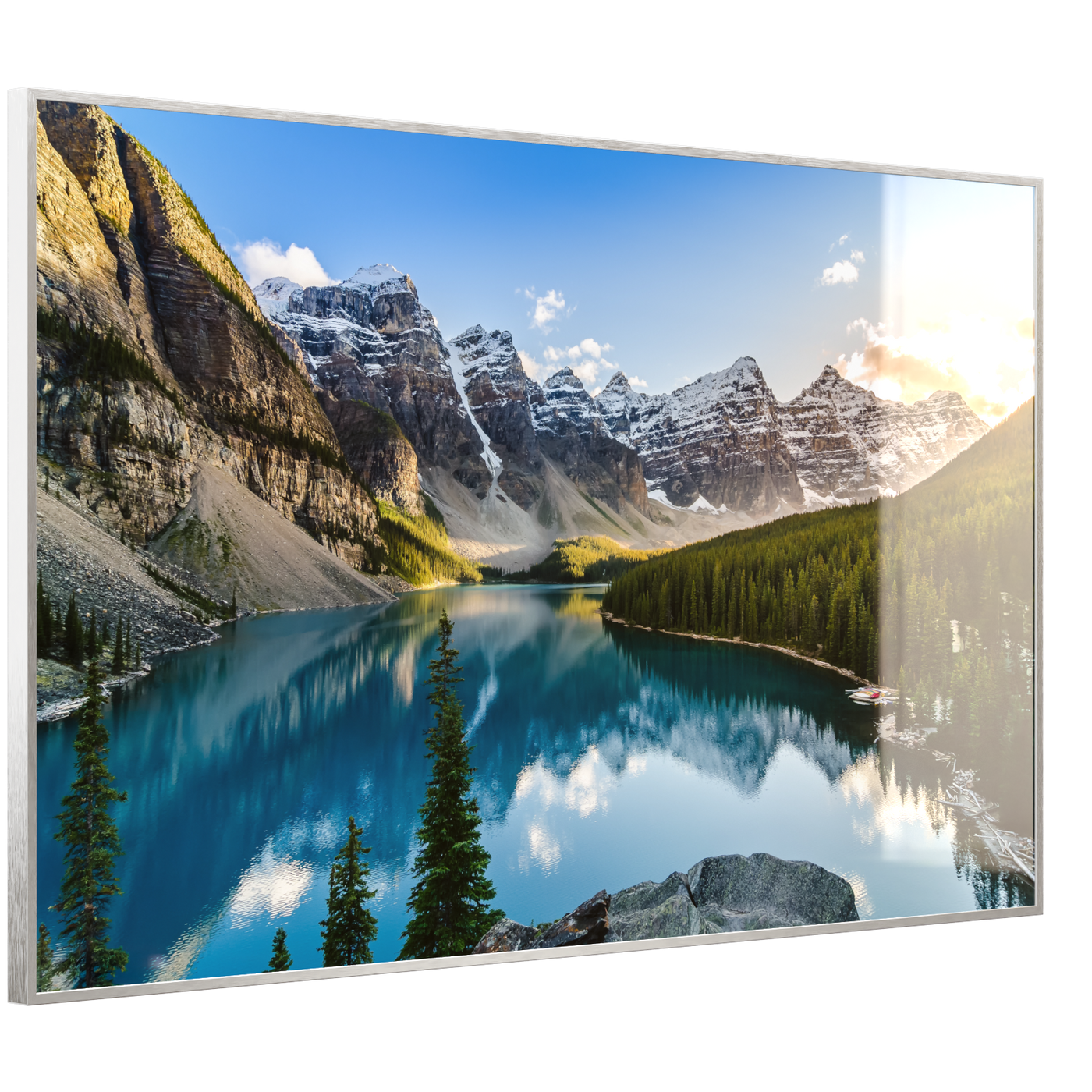 STEINFELD Deko Glas Wandbild Motiv 040 Rocky Mountains