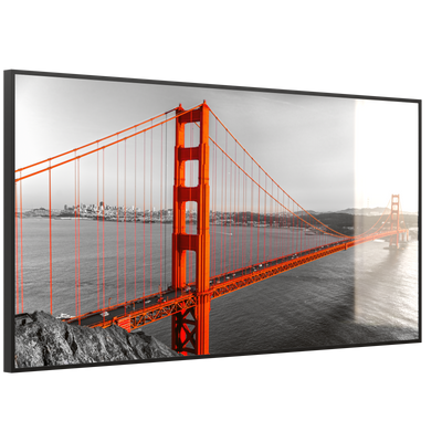 STEINFELD Deko Glas Wandbild Motiv 041 Golden Gate
