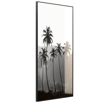 STEINFELD Deko Glas Wandbild Motiv 042H Palmen