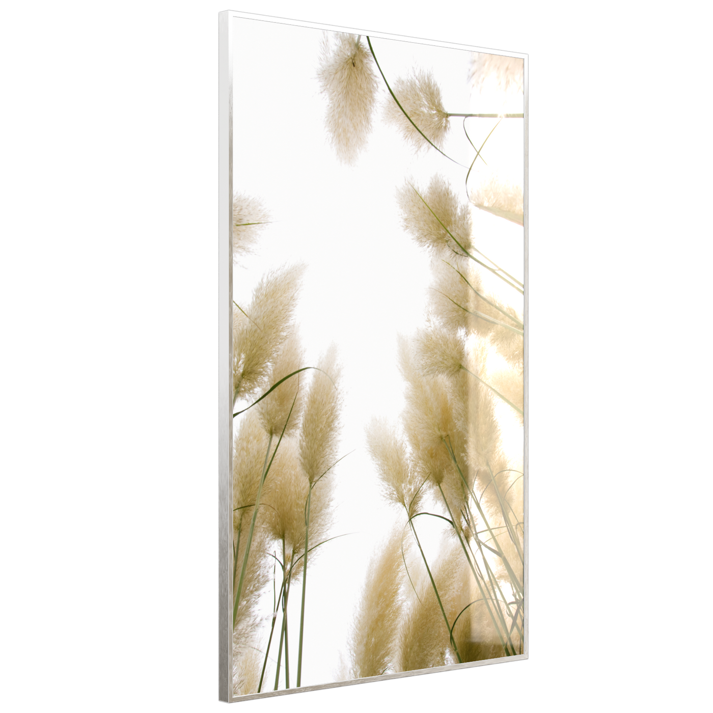 STEINFELD Deko Glas Wandbild Motiv 043H Röhricht