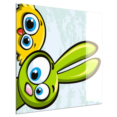 STEINFELD Deko Glas Wandbild Motiv 044 Animation