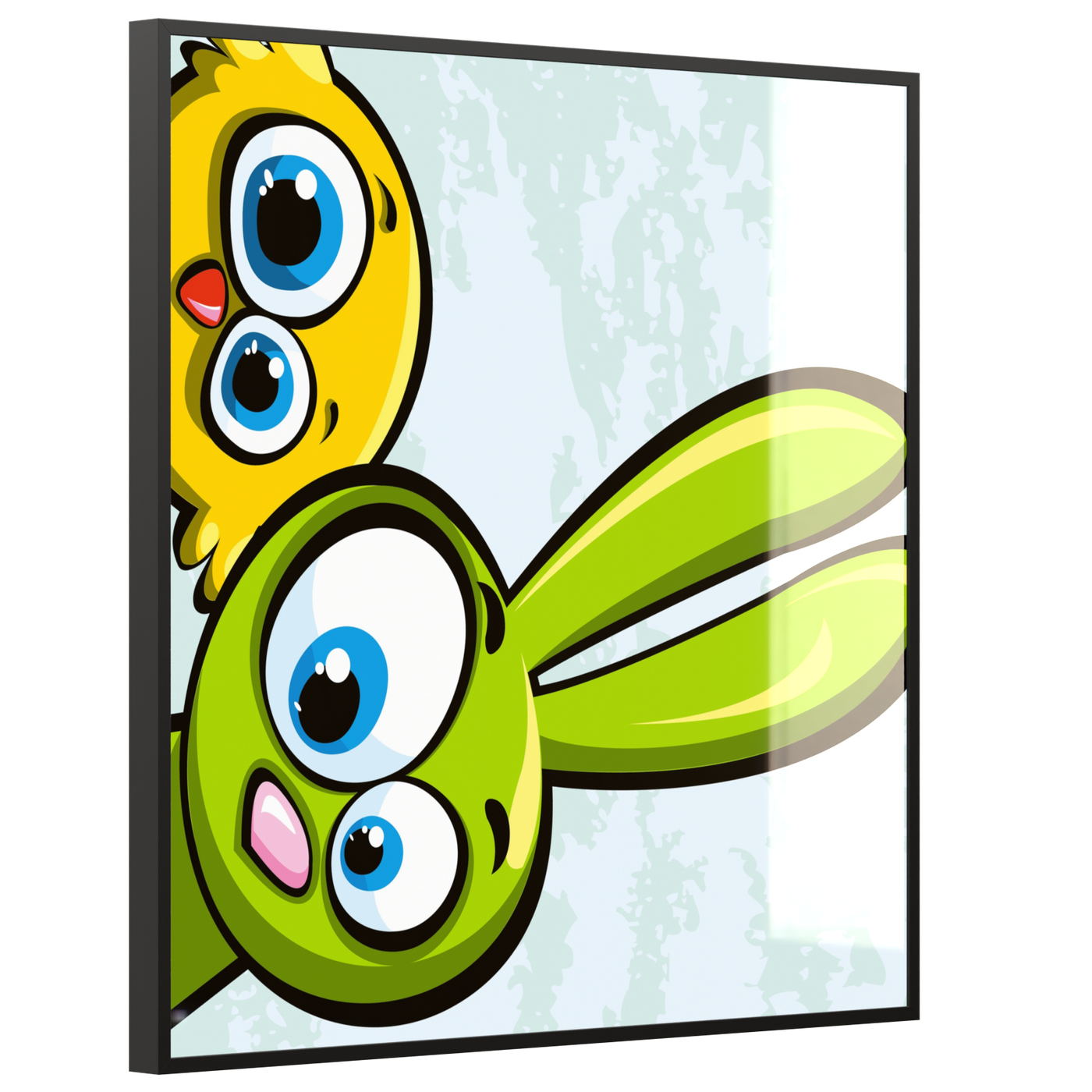 STEINFELD Deko Glas Wandbild Motiv 044 Animation