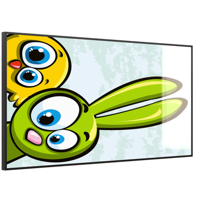 STEINFELD Deko Glas Wandbild Motiv 044 Animation