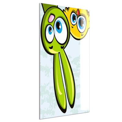 STEINFELD Deko Glas Wandbild Motiv 044H Animation