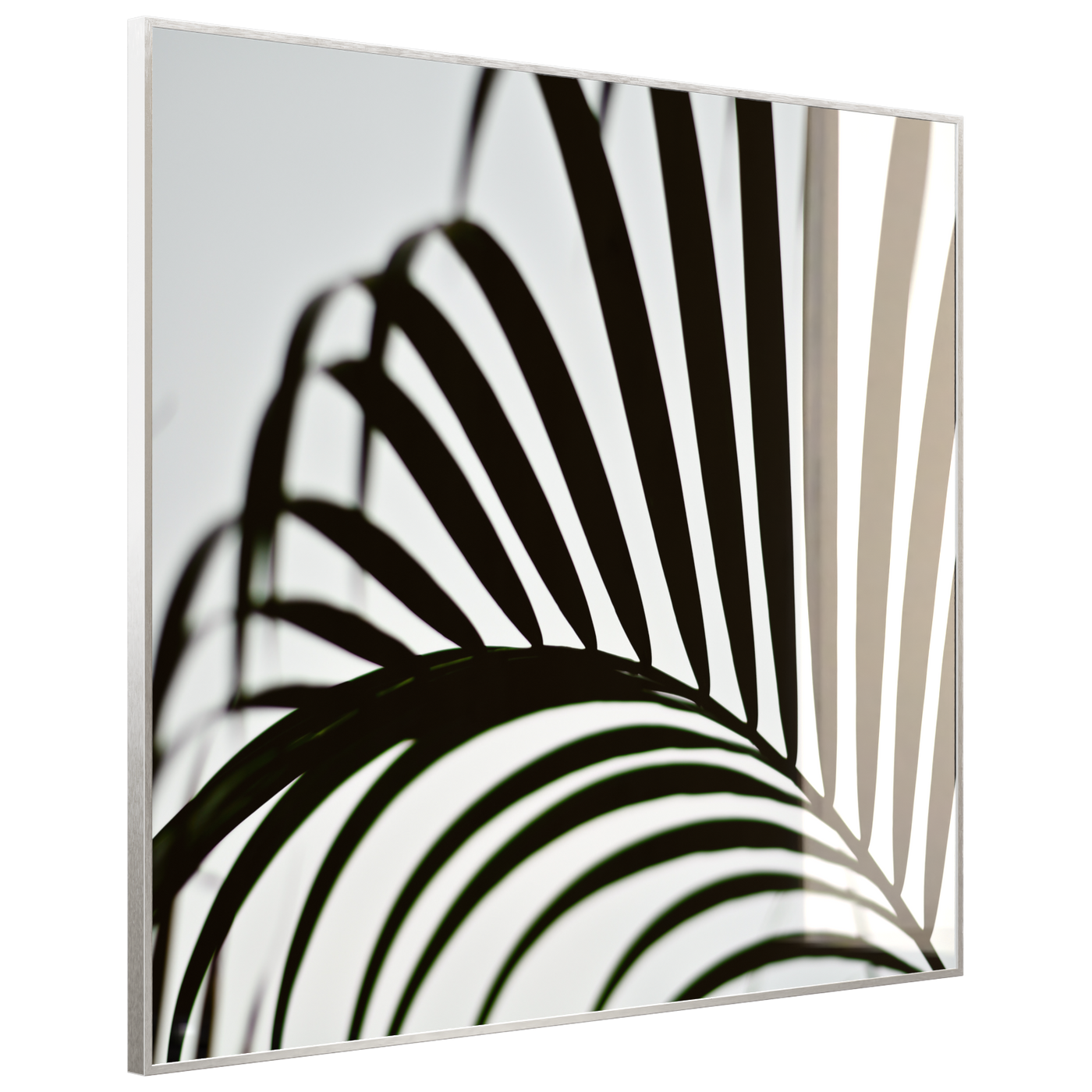 STEINFELD Deko Glas Wandbild Motiv 046 Palmblatt