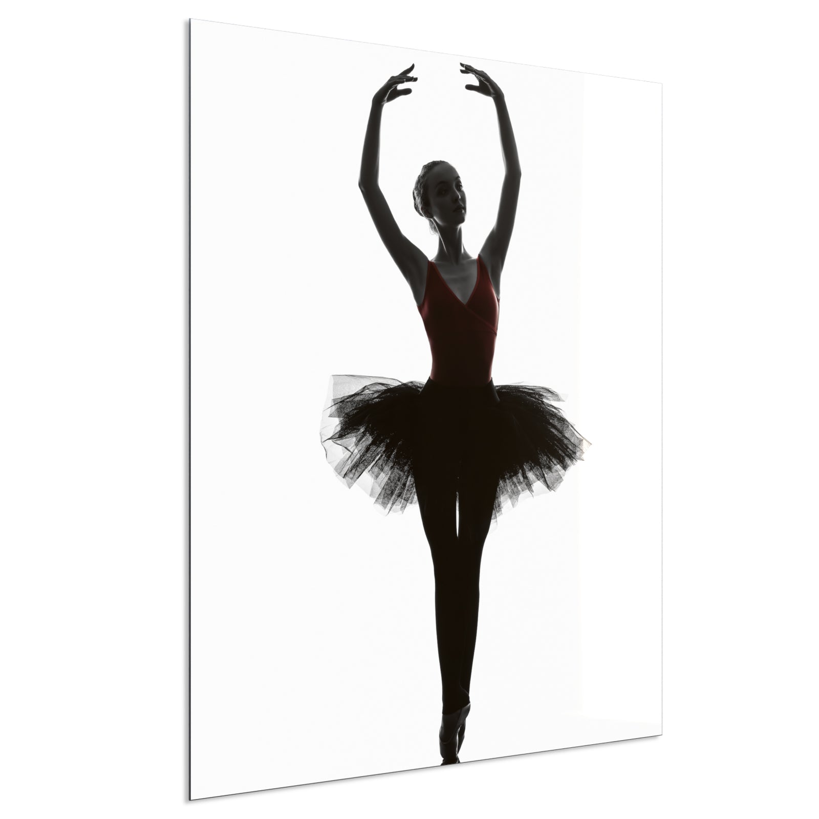 Deko Glas Wandbild Motiv 049H Ballerina