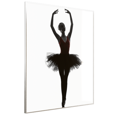 STEINFELD Deko Glas Wandbild Motiv 049H Ballerina