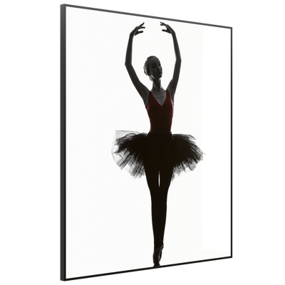 STEINFELD Deko Glas Wandbild Motiv 049H Ballerina