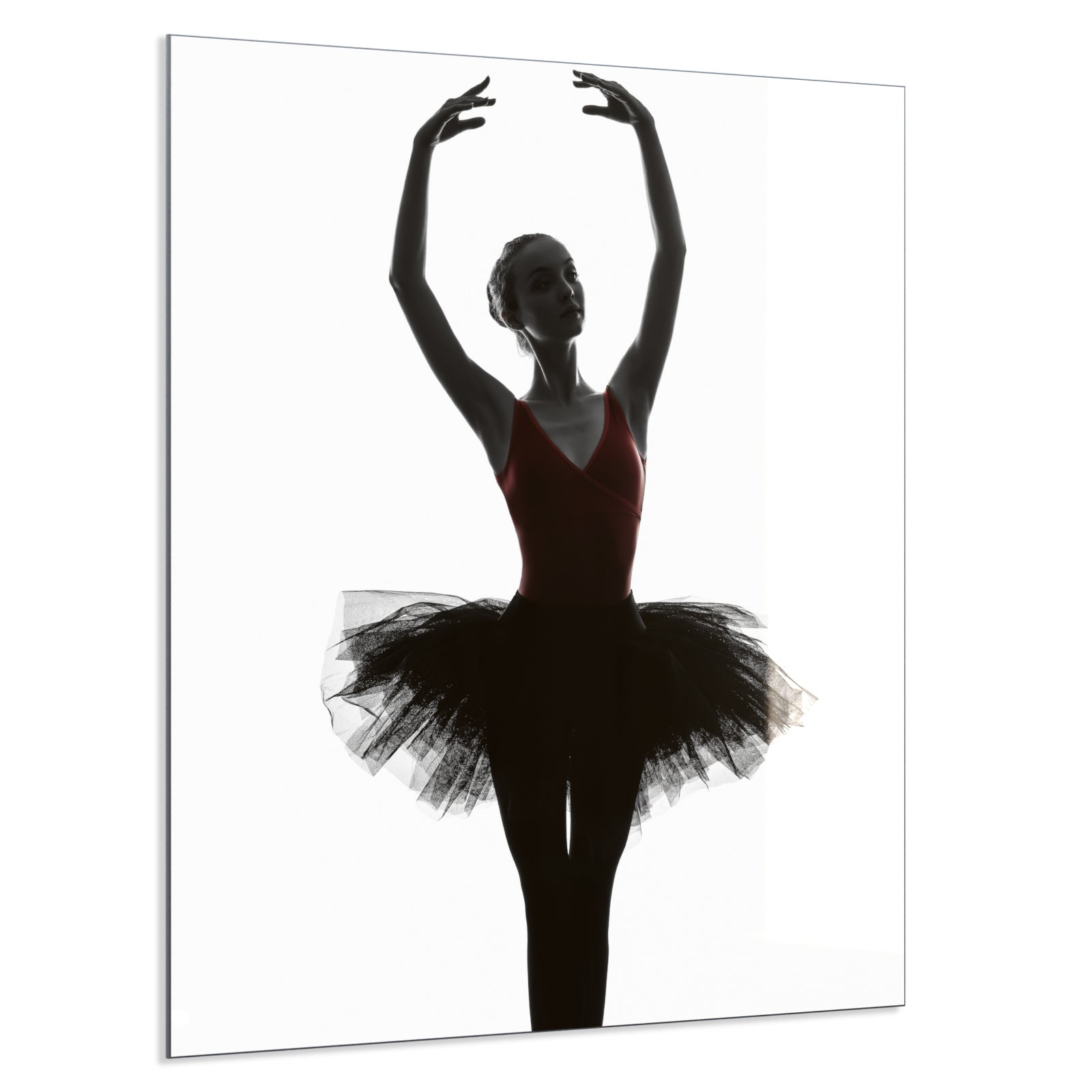 Deko Glas Wandbild Motiv 049H Ballerina