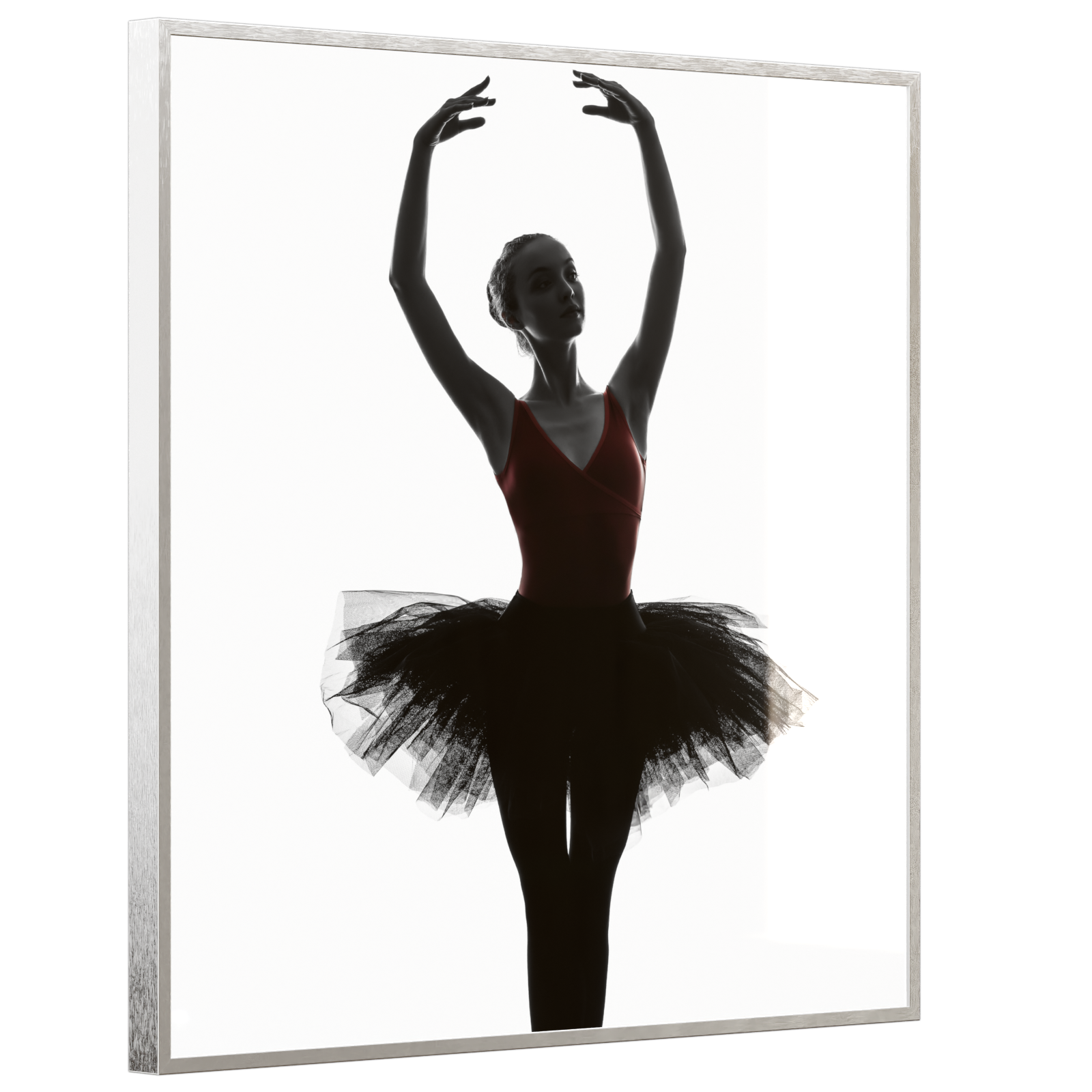 Deko Glas Wandbild Motiv 049H Ballerina