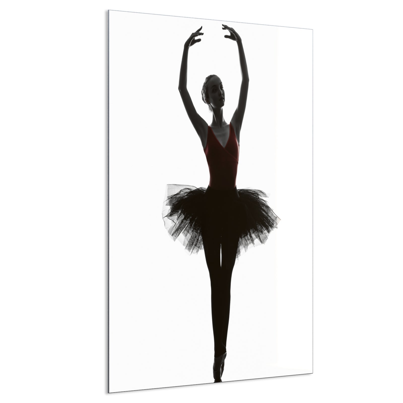 Deko Glas Wandbild Motiv 049H Ballerina