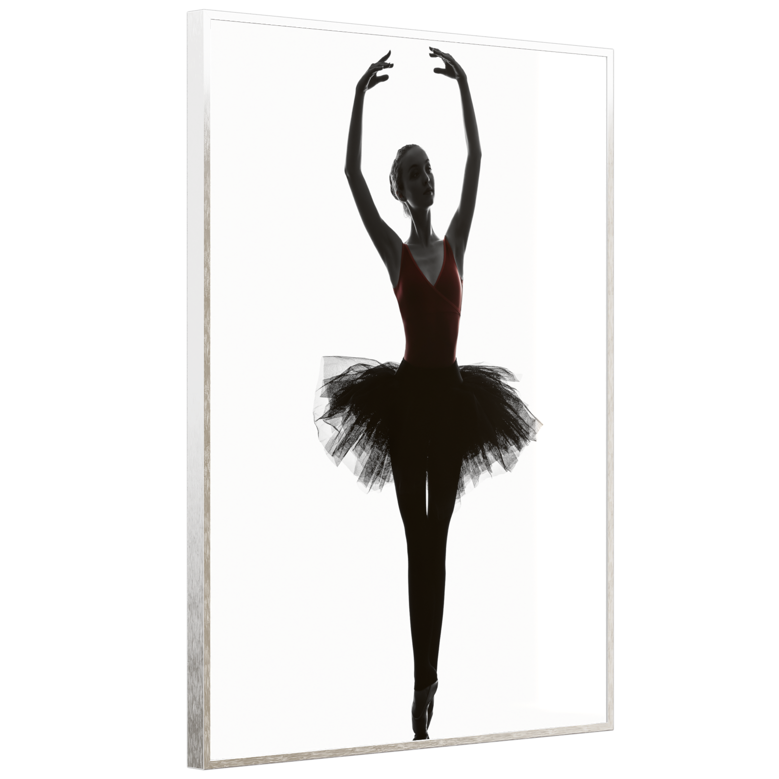 Deko Glas Wandbild Motiv 049H Ballerina