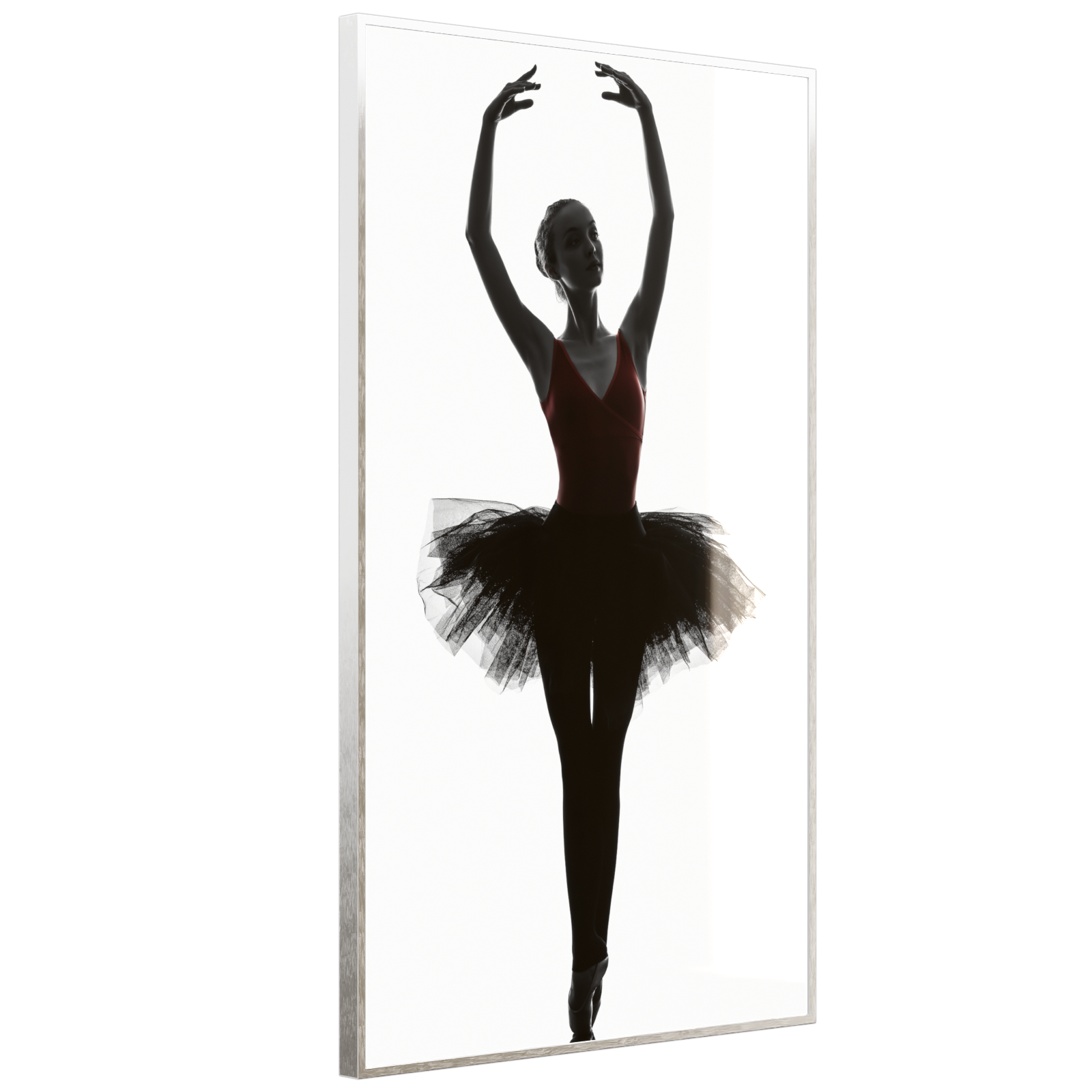 Deko Glas Wandbild Motiv 049H Ballerina