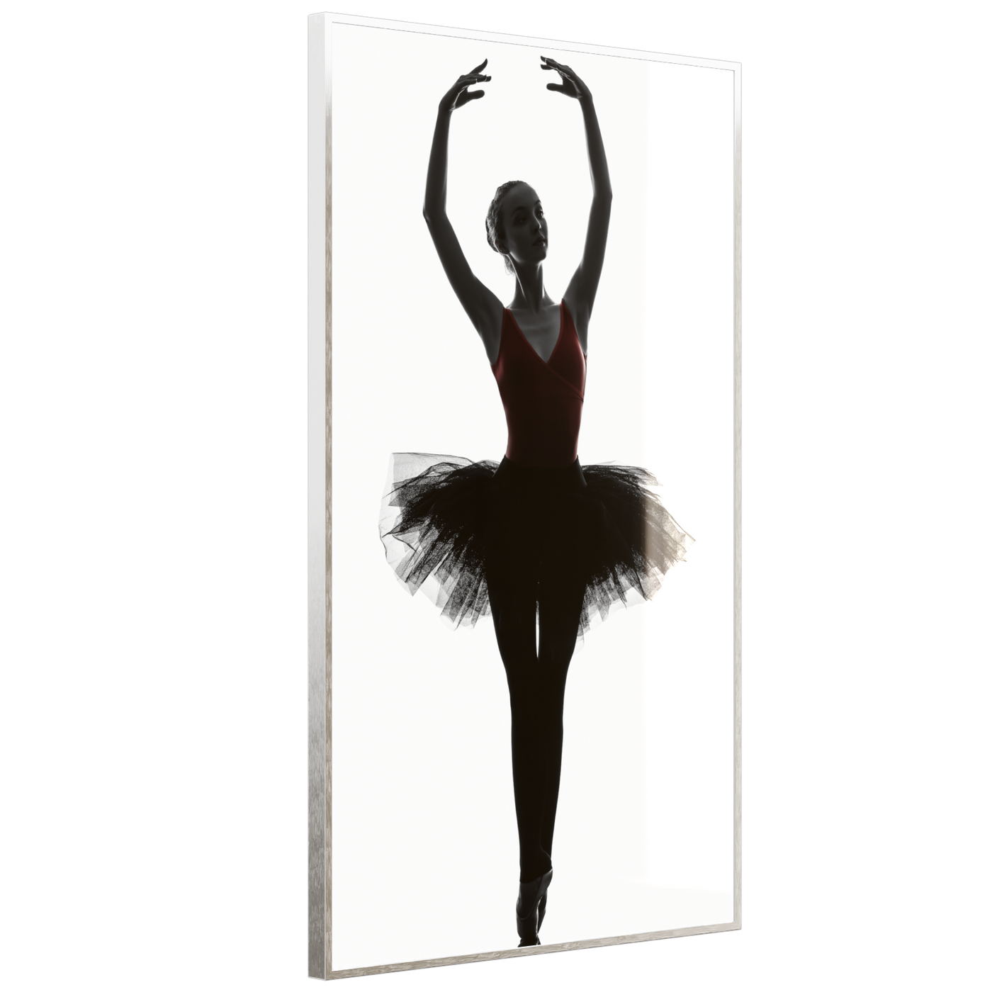 STEINFELD Deko Glas Wandbild Motiv 049H Ballerina