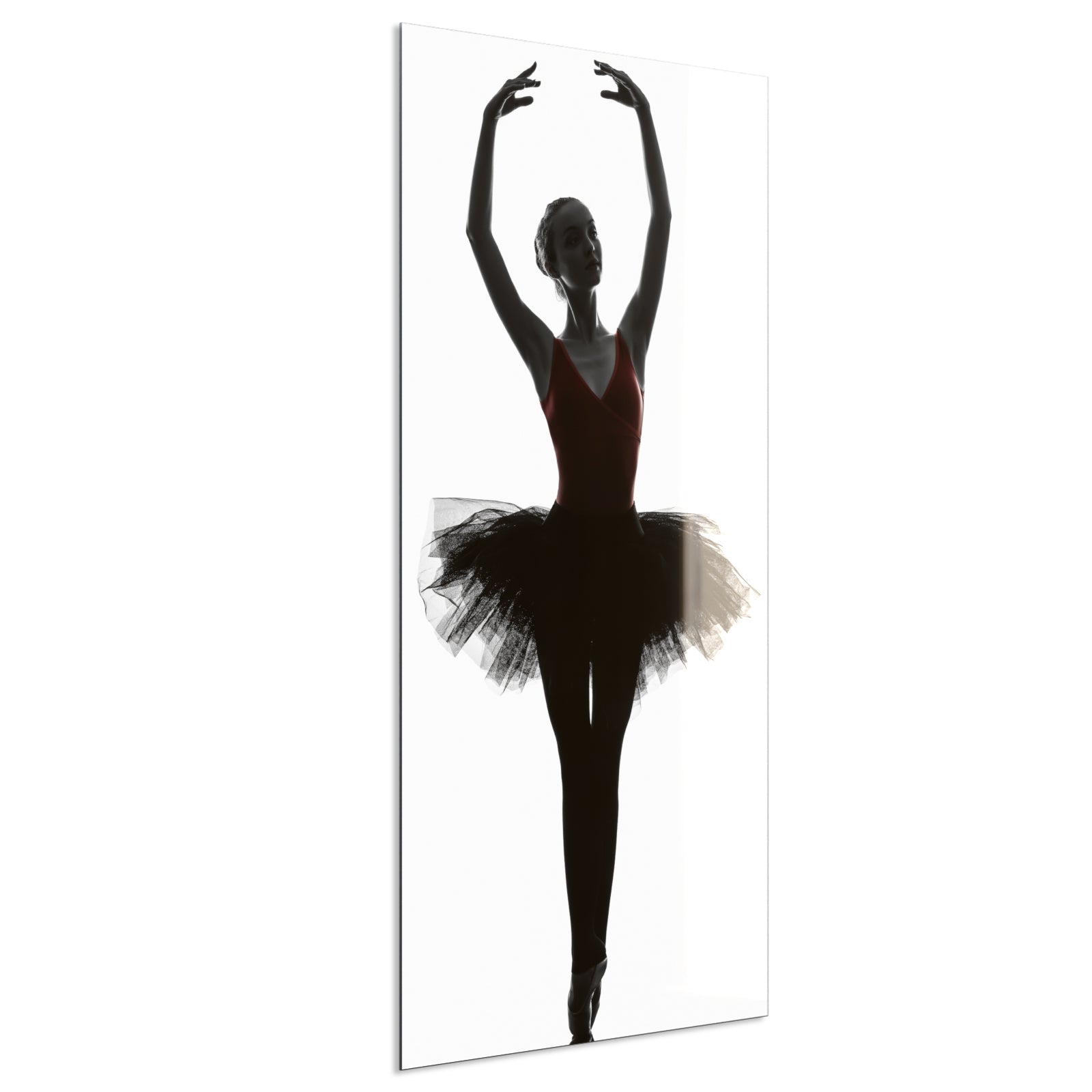 Deko Glas Wandbild Motiv 049H Ballerina