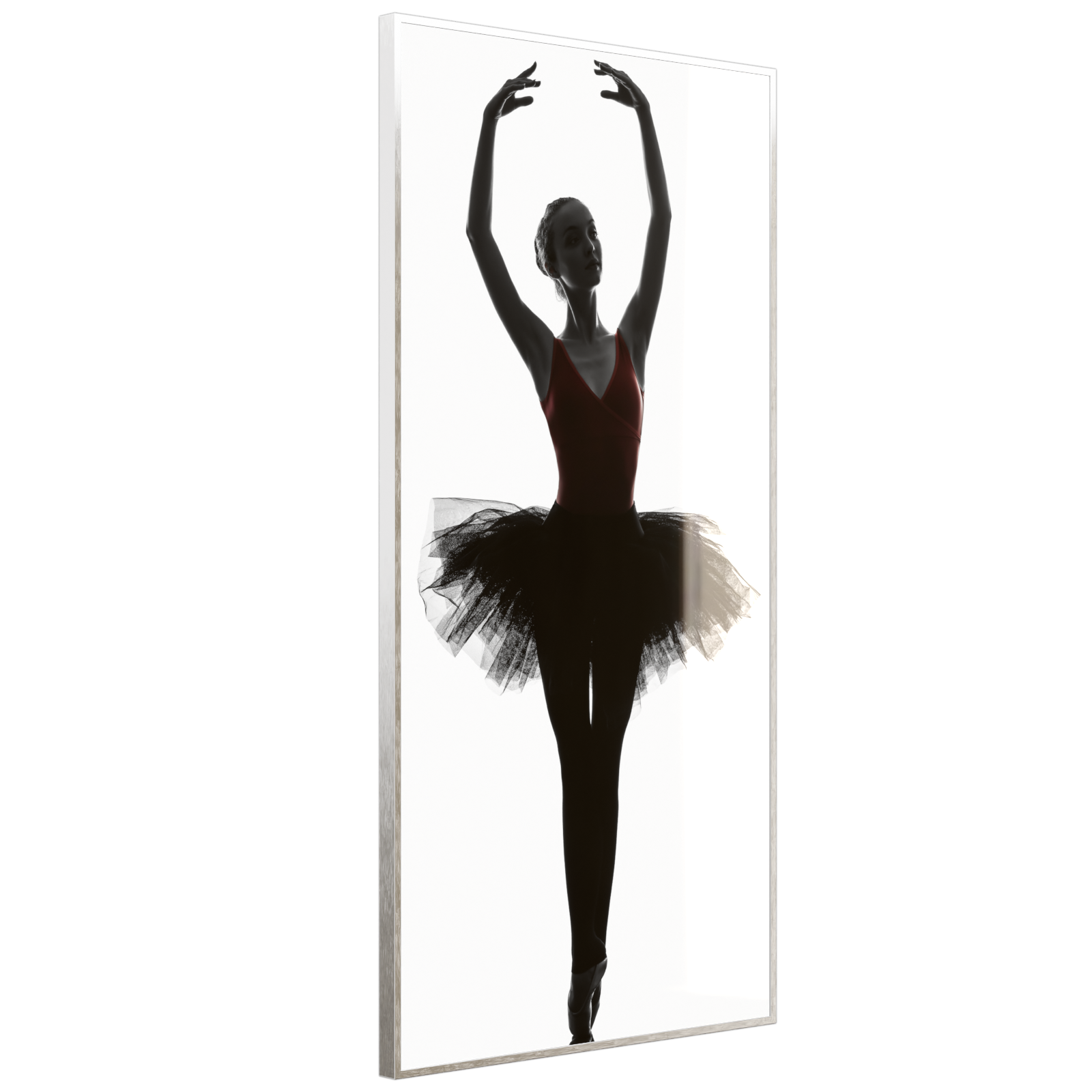 Deko Glas Wandbild Motiv 049H Ballerina