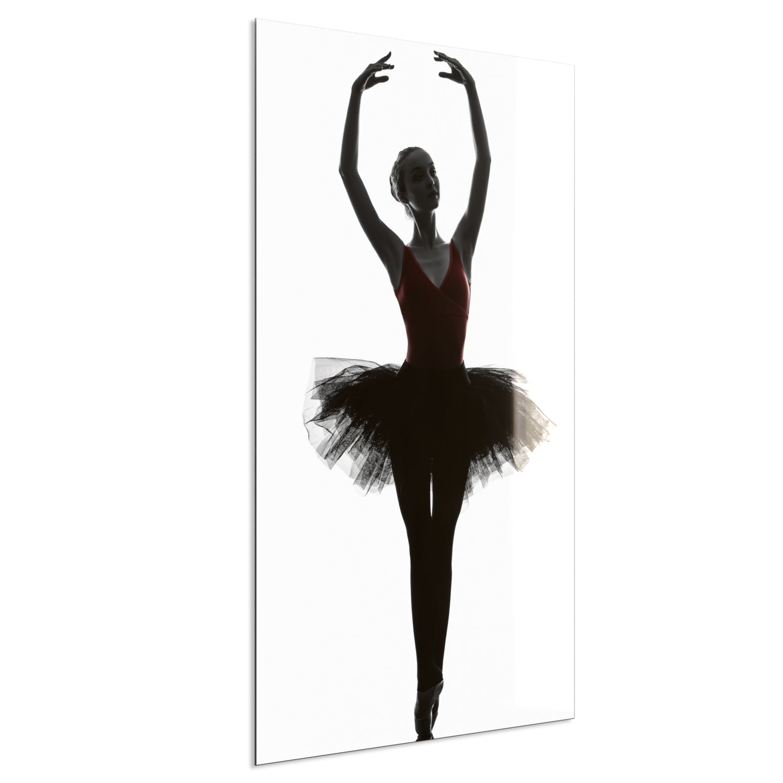 Deko Glas Wandbild Motiv 049H Ballerina