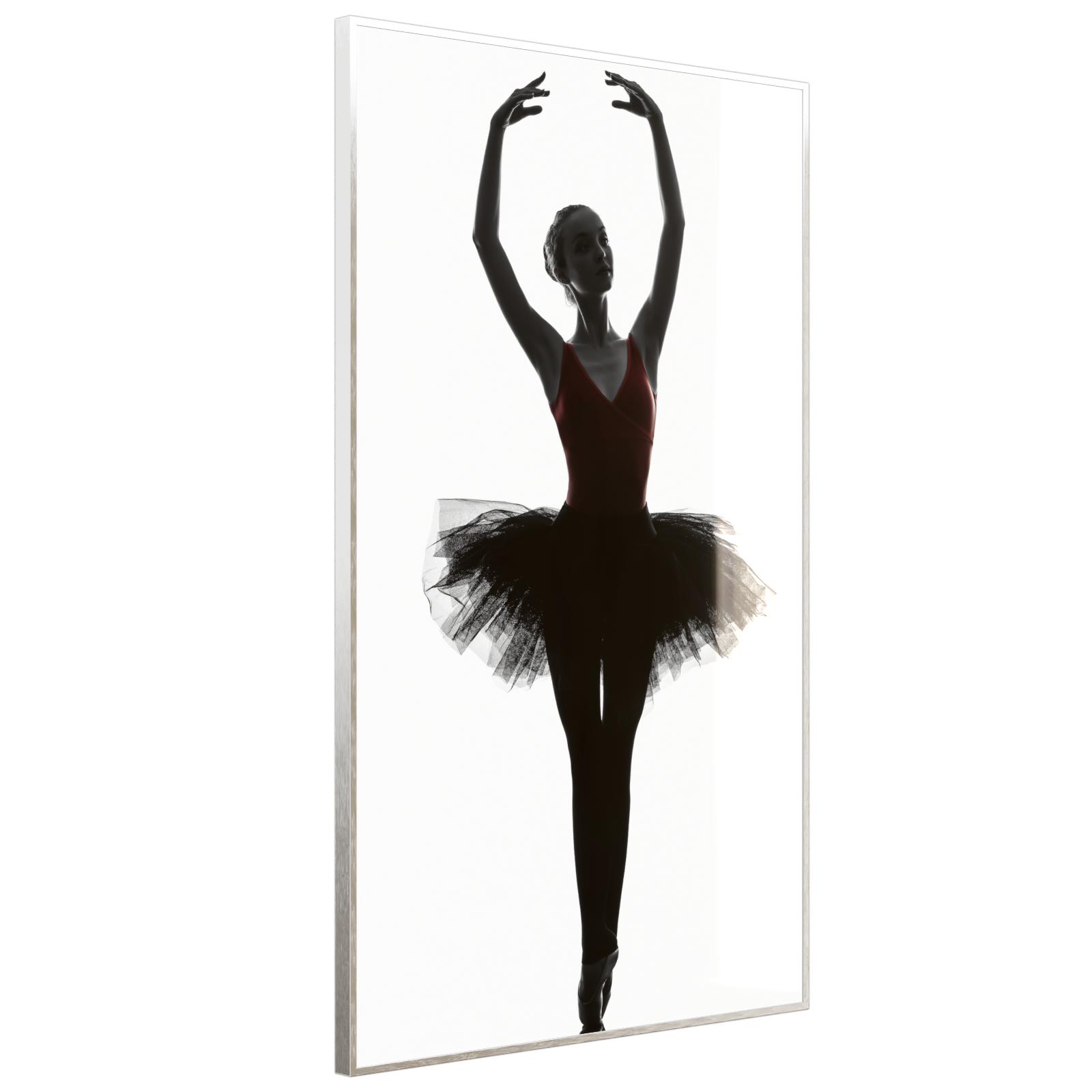 Deko Glas Wandbild Motiv 049H Ballerina