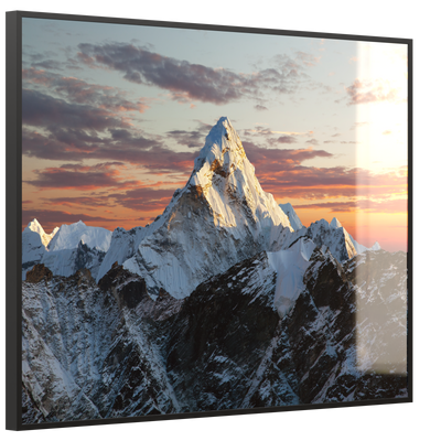 STEINFELD Deko Glas Wandbild Motiv 051 Everest