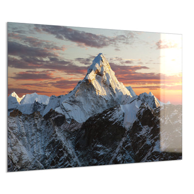 STEINFELD Deko Glas Wandbild Motiv 051 Everest