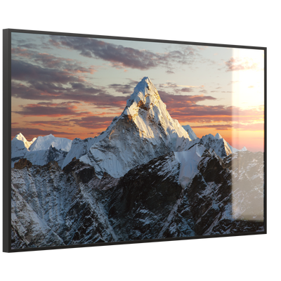 STEINFELD Deko Glas Wandbild Motiv 051 Everest