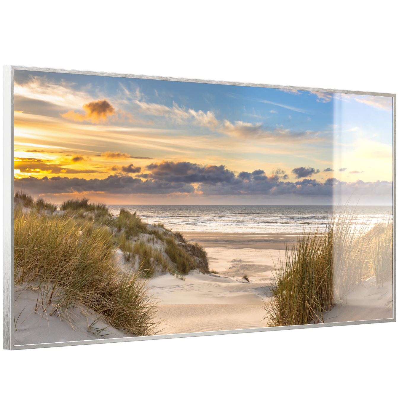 STEINFELD Deko Glas Wandbild Motiv 073 Sanddünen