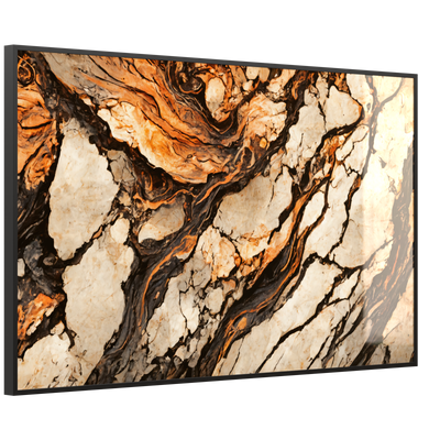 STEINFELD Deko Glas Wandbild Motiv 075 Marmor