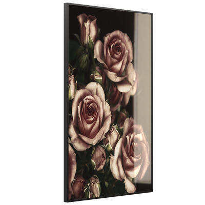 STEINFELD Deko Glas Wandbild Motiv 007H Rosen